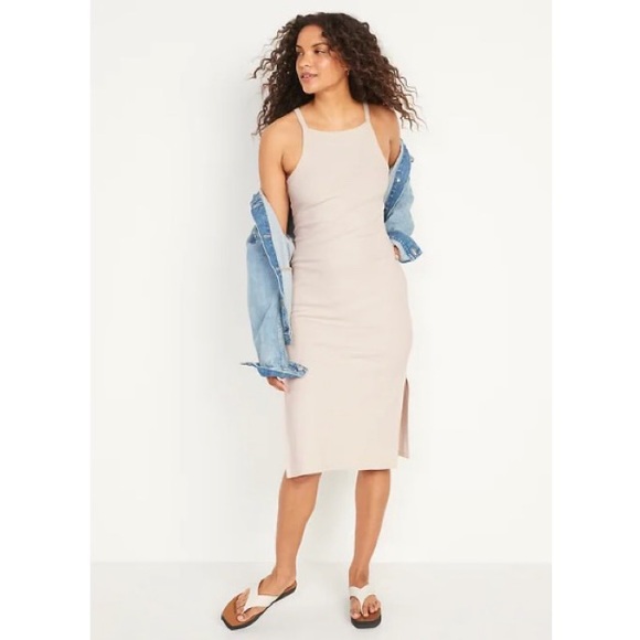 Old Navy Dresses & Skirts - Midi Length Cream Dress
